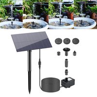 5W Solar Fountain Pump With Stake Solar Power Panel Water Pump Watering System Energy Saving Kit for Fish Tank Garden Decoration
