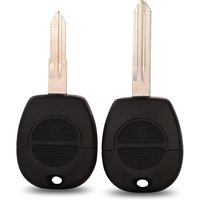 Jingyuqin ersetzen fall fob remote key shell 2 btn für nissan pulsar patrol primera xtrail terrano almera micra nsn11 nsn14