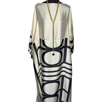 2025 Middle East Muslim Women Dubai Loose Silk beach Kaftan Dress Fashion Blogger Evening Party Abaya African Female Boubou