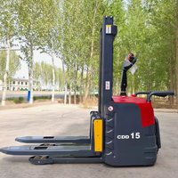 1,5-2 Tonnen Elektrostapler 2000kg 3m Hubhöhe Batterie-Palettenstapler Schwerlast-Lagermaschine