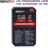 Carte de programme LED supersonique pour voiture RC, contrôleur de vitesse électronique sans balais ESC, pour 45A/60A/80A/120A/150A
