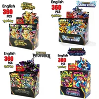 HOT 60-360 Stück Englische Pokémon-Karten MEGA EVOLUTION Vorgruppen SCARLET&VIOLE 151 PHANTASMA FLAMES Prismatische Booster-Kampfkarten