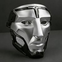 Delta Action Warden Mask Adult Children Gekros Raven Mask Version Warden Masks Tactical Mask Airsoft BB Gun CS Game Cosplay Prop
