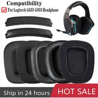 G 633 G 933 Ear Pads For Logitech G633 G933 Headphones Replacement Foam Earmuffs Cushion Accessories Earpads High Quality
