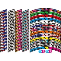 Bicycle Rim Stickers width 20mm MTB Road Bike Wheelset Decals Cycing Decorative Film 26 27.5 29 700C Generic Bike Accessories