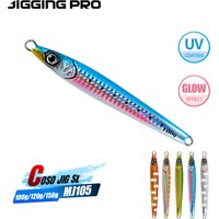 JIGGING PRO 100g 120g 150g Coso Jig SL Asymmetry Metal Jig Saltwater Fishing Lure Glow Sea Fishing Bait