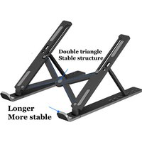 Portable Laptop Holder Stand Adjustable Foldable Bracket For Macbook Air Notebook Computer Tablet Non Slip Cooling Accessories