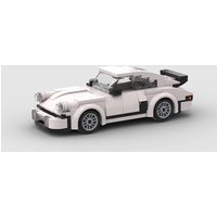 MOC Building Blocks 911 Sports Car Model Small Size Bricks Modular Assembly Toy For Men