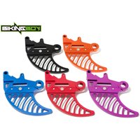 BIKINGBOY Für Talaria Komodo Hintere Doppel-Bremssattelhalterung & Haifischflossen-Sturzschutz Crash Cover Pad Protector Elektro-Dirt-Offroad