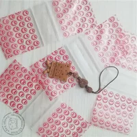 2020 Smile Plastic Zipper Bags Packaging Packages Face Zip Lock Baggies 2"x2" Grocery Bags 50pcs 100pcs