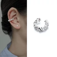 Hot 1 Pcs Irregular Star Clip Earrings For Women Fashion Simple No Piercing Ear Cuff Jewelry Gift