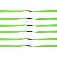 10pcs 0.8-1.2mm Green Rubber Band Shooting Hunting Slingshot Accessories Natural Rubber Outdoor Shooting Slingshot Accessories