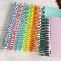 5/10Pcs Plastic Binding Spines 30-Hole Loose Leaf Binders Rings for Document Notebook Stationery Office Supplies