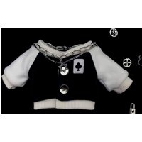 20cm Fashion Doll Clothes Cartoon Pattern Jackets Baseball Uniform Cotton Stuffed Dolls Playing House Toy DIY Doll Accessories