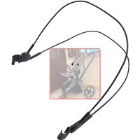 Tige de support de clip de pare-soleil pour poussette, compatible Mios 2/3/4 Priam 3/4/5, attache de auvent, bouton de réglage du toit, connecteur de capote de poussette