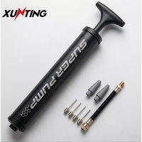 Xunting Pedal MTB Bicycle Pump MTB Bike Ball Air Pump InflatorSchrader Bicycle Pumps Compact Inflation Accessories for Swimming
