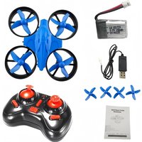 RTF Mini RC Drone with Headless Mode 360° Flips & LED Lights-Crash Resistant 5 Min Flight Fit JJRC H36/Eachine E010