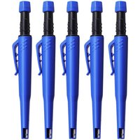 5Pcs Solid Carpenter Pencils, Refill Deep Hole Marking And Drawing With 2.8mm Reliable And Durable Lead For Carpenters Engineer
