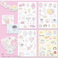 Ice Cream Puppy Guka Sticker Girly Heart Handbook Sticker Ins High-Looking Popular Korean Style DIY Decoration