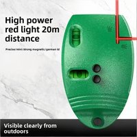 High Precision Self Leveling Red Beam Portable Measuring Tool for Wall Tile Construction 90° Laser Level Infrared Line Marker