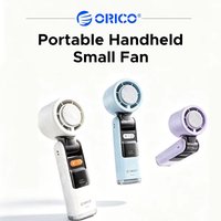 ORICO Handheld Fan with Ice Compress 180° Foldable 3600mAh Rechargeable Portable Fan for Commute Beach Office