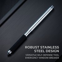 50cm stainless steel baseball bat multifunctional emergency stick for car anti-slip comfortable grip baseball bat self-defense