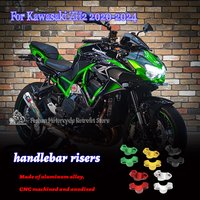 For Kawasaki ZH2 2020 2021 2022 2023 2024 handlebar risers Motorcycle Modifications Accessories Kawasaki ZH 2 handlebar risers