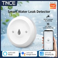 TNCE Water Sensor with Tuya zigbee zigbee2mqtt home assistant, Water Leakage/Level Detector, smart Linkage Alarm, Remote Monitor