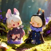 Letsvan Impopo Pix Hidden Night Collection Series Blind Box Mystery Box Caixa Caja Dolls Gift Desktop Ornament Anime Figure Toys