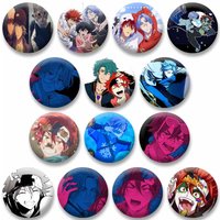 Cartoon Figure Reki Langa Cherry Enamel Pins Sports Anime SK8 The Infinity Button Brooch Cute Cosplay Badges Jewelry Accessories