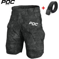 AliExpress 2025 POCWEFVD Bicycle Hiking Shorts Motorcycle Sports Bottoms Male MTB Short Pants Bike Clothing Pantalon Corto Enduro Pants