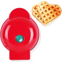 Mini Waffle Maker Bubble Egg Cake Oven Breakfast Love Heart Small Waffle Maker Cooking Appliance for Children's Birthday Parties