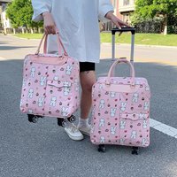 Wheel Luggage Bag Handbag Heavy Duty Multipurpose for Women Men Luggage Bag for Low COAST Airlines Outdoor Beach Travel Picnic
