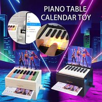 Taylor Piano Calendar 2026 Music Sheets Toy Desktop Peripheral Ornaments Piano Desk Calendar Mini Piano Calendar Gift for Fans