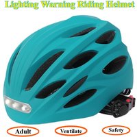 AliExpress Breathable LED Warning Multifunctional Helmet,portable Safety Helmet for Outdoor Sports,roller Skating,cycling,motorcycle Riding