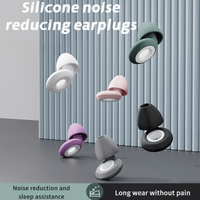 Waterproof Noise Reducing Earbuds Silent Sleep Soundproof Earbuds Split Design Waterproof Silicone Noise Reducing Earbuds