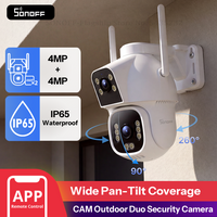 SONOFF CAM Outdoor DUO Dual-Linsen-Smart-Sicherheitskamera für den Außenbereich, Hub CAM-C44HE, Zigbee 3.0 Smart Hub, Zentrale für Bewässerung/Sicherheit