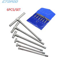 4/6 Pcs Telescoping Gauge Set, Round Head Expanding Hole Gauge for Measuring Internal Diameter, Machinist Tool Kit