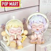 Genuine Pop Mart Skullpanda The Warmth Series Blind Box With Temperature Change Magnetic Mask Figure Collectible Surprise Gifts