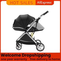 poussette bebe 3 en 1,lightweight 3 in 1 baby stroller for 0-36 month, high quality 3 in 1 baby stroller for newborns