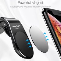 1Pcs Magnetic Car Phone Holder Metal Stand Accessories For Genesis G80 GV70 GV80 GV60 G70 Essentia Neolun G90 GV90 X