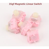 Wuque Studio WS Flux HE Switch Deep Clacky Sound 35gf Magnetic Linear Keyboard Switches Hall Effect Keyboard Fine Lubricatioards