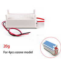5g 10g 20g Ozone Generator Power Supply DIY Ozone Generator Part Air sterilize Purifier Components for DIY Assemble Generator