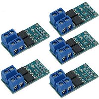 15A 400W MOSFET Trigger Switch Drive Module PWM Regulator Control Panel DC 5V-36V Electronic Switch Control Board