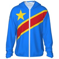AliExpress Sugiuchi Democratic Republic Of Congo Sun Protection Hoodie Sunscreen Clothes Fishing Cycling Running Quick Dry With Zipper Polyester
