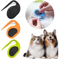 Pet Detangling Comb with Blade Professional Grooming Tool for Dogs and Cats Safe and Effective Knot Remover for Matted Fur