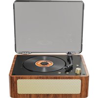 Retro CD Player Bluetooth-Compatible Rechargeable Wireless CD Player 3.5mm AUX CD Music Player Home Decor
