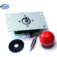 Copy Sanwa Joytsick Detachable Shaft Top Ball Mini Pandora Box Hitbox Controller Tablero Arcade Game Pinball Vending Machine