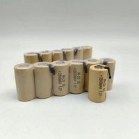 SC Batteries 2-20pcs Screwdriver Electric Drill 1.2V 2200mA h/2800mAh SubC Ni-Cd Rechargeable Battey