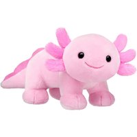 Neue 25 cm Rosa Axolotl Plüsch Spielzeug Weiche Stofftier Cartoon Plushie Axolotl Puppen Kinder Erwachsene Gamer Geschenk Hause Dekoration